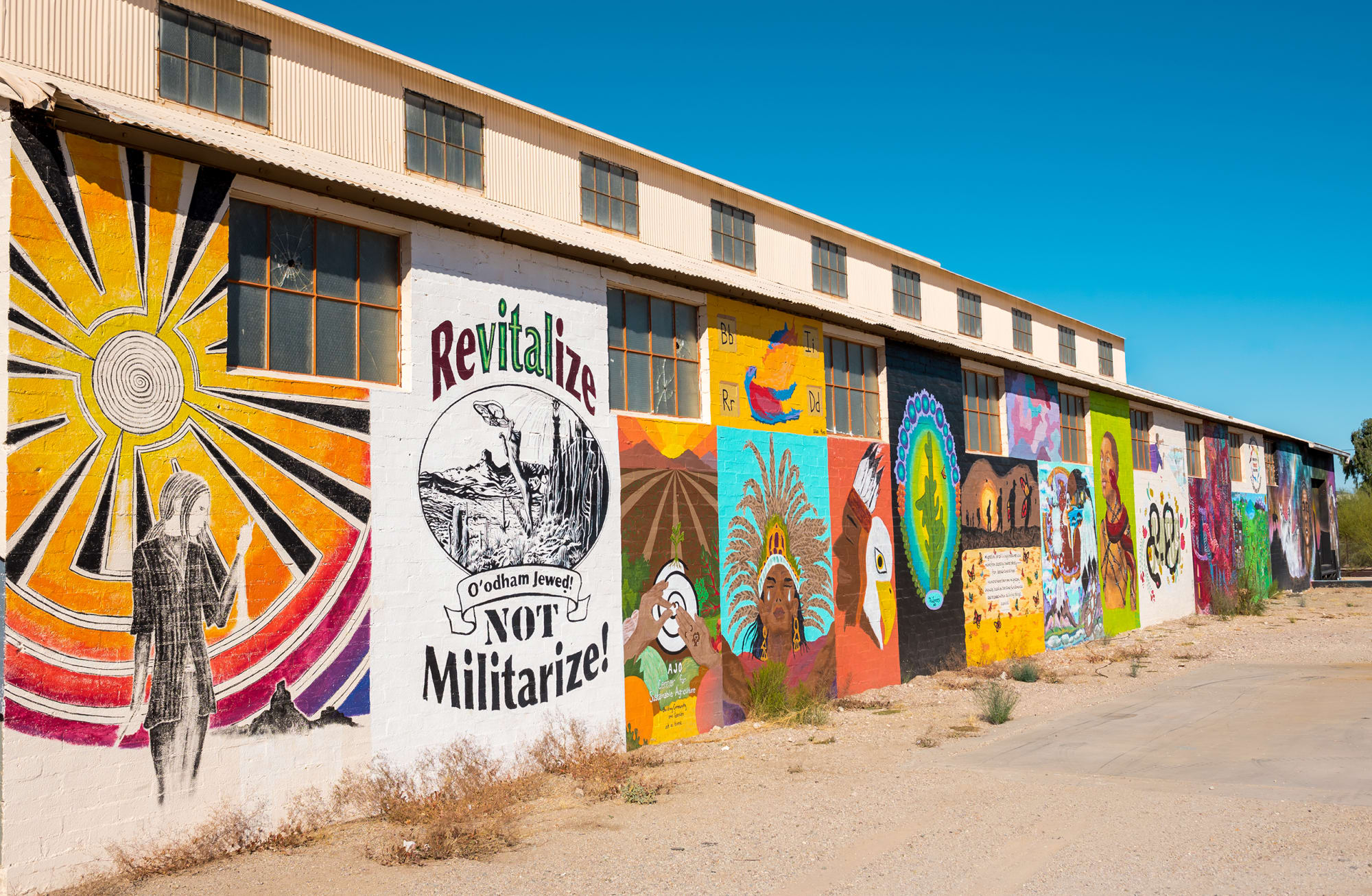 Street art in Ajo. Credit: An Pham